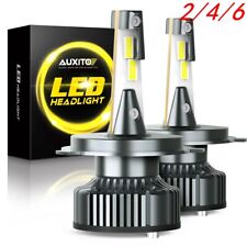 2/4/6 AUXITO H4 LED 9003 Headlight Kit Hi Low Beam White Bulb Replace Halogen picture