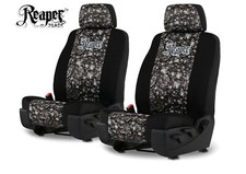 Seat Covers for 2008-2013 Chevy Silverado Skull Camo Neoprene Buckets picture