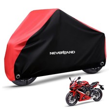 NEVERLAND Motorcycle Cover Waterproof Outdoor - All Season Scooter XXXL, Red  picture