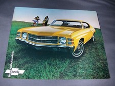 1971 CHEVROLET CHEVELLE - DEALER SALES BROCHURE -  picture