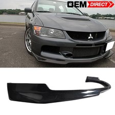 For 06-07 Mitsubishi Evolution EVO 9 IX Ral Style Front Bumper Lip - CF picture