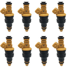 8 X 19LB INJECTORS 4-HOLE SPRAY PATTERN FOR 1986-2002 FORD MUSTANG GT 5.0 4.6 V8 picture