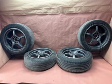 RAYS Gram Lights 57C 17x7.5J ET40 JDM Alloy Wheels With Tires E30 149K picture