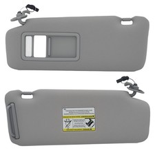 Driver Sun Visor  w/ Light For Mazda CX-9 Sport 3.7L 2010-2015 TDY1-69-320 Gray picture