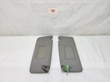 1986-1994 BMW 7 Series E32 Sun Visor Sunvisor Left Right Set Pair with Mirror picture