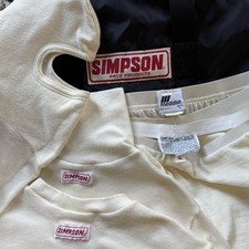 Vintage 1990s Simpson Racing Undergarment Men's Size L XL Normic Aramid With Bag picture