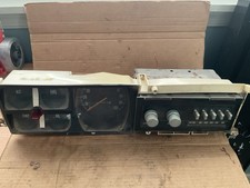 Untested* 1970s Dodge Truck  Dash Bezel Radio Gauges Instrument Cluster. L10 picture