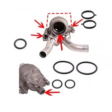 New 7Pcs Thermostat Housing Gasket Seal O-Ring for Porsche Panamera 4.8T 2010-16 picture