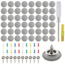 60pcs Car Roof Liner Ceiling Kit Repair Buckle Sagging Headliner Pins Rivet Snap picture