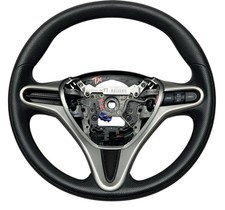 2006-2011 Honda Civic Steering Wheel Assembly Black OEM picture