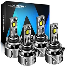 NOVSIGHT 9005 9006 LED Headlight Bulbs Combo High Low Beam 6500K Super Bright picture