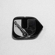 1Pc 2nd gen 94-02  Front Grille Head Emblem Black Chrome Badge NamePlate picture