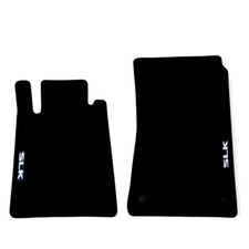 Black For AMG Mercedes SLK R171 Car Floor Mats Velour Waterproof Carpet Liners picture