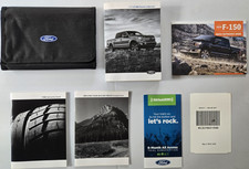OEM 2019 Ford F-150 Owners Manual Guide Book, Supplements and Black Cloth Holder picture