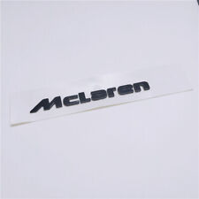 McLaren 650S MP4-12C Rear Badge Emblem Glossy Black 13.86CM Modify 1PC picture