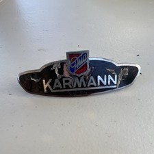 Original 1960-74 VW Karmann Ghia Badge Emblem  141853901A Metal Enamel picture