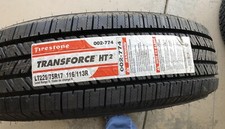 1 Firestone TRANSFORCE HT 2  LT225-75-R17 116/113R Load E 10ply New picture