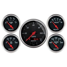 Autometer 1450 Gauge Kit 5 Pc. 3 3/8