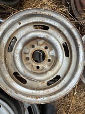 15X6 CHEVROLET CHEVY DC RALLY WHEEL 1967 CORVETTE LARGE DC C2 RARE picture