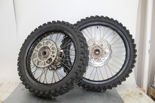 07 2007 KTM 250 SXF SX-F 250 OEM REAR BACK FRONT EXCEL WHEELS RIMS HUB SPOKES picture