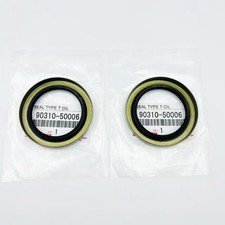 OEM 2PCS Rear Axle Shaft Wheel Oil Seal 90310‑50006 Fits Toyota picture