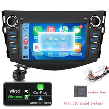 For 2006-2012 Toyota RAV4 JBL AMP Apple Carplay Car Stereo Radio Android GPS Nav picture