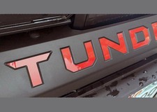Premium Cast Vinyl Decal Letter Inserts for 2022-2026 Tundra Front Bumper picture