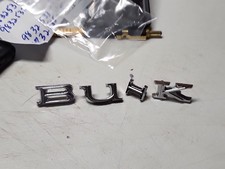 1971 - 1974 Buick Estate Wagon Tailgate Chrome Letters NOS GM 9932531 Lot Of 4 picture