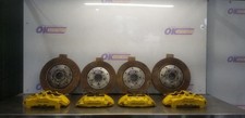 2004 LAMBORGHINI GALLARDO BREMBO BRAKE CALIPER SET WITH ROTORS YELLOW picture