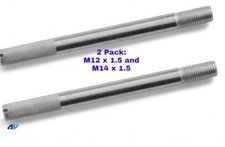 2 Steelman Stainless Steel Wheel  Hanger Set M12x1.5 and M14x1.5 Lug Bolt Tool picture