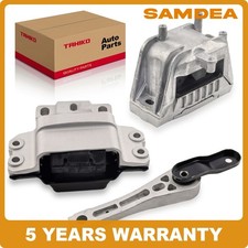 3PC Engine Motor Mount Set Fit For 06-19 Volkswagen Rabbit, Passat 2.0L,2.5L picture