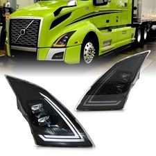LED Headlight For 2018-2024 Volvo VNL / VNR 300 400 640 740 760 860 Head Lamps picture