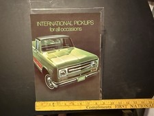 1972 International Harvester Pickups Brochure Vintage Sales Catalog IH 1010 1210 picture