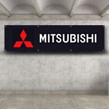 Mitsubishi 2x8 ft Flag HKS JDM Ralliart 3000GT Lancer EVO Car Banner picture