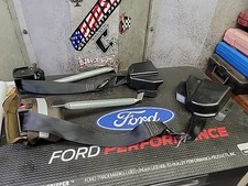 90-93 FORD MUSTANG CONVERTIBLE BLACK OEM FRONT SEAT BELTS RETRACTOR Seatbelt  picture