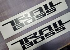 2 x Trail Boss Decal Stickers Replacement for Silverado (2019-2024) MB picture