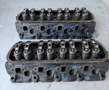 Early 1969 Ford Fairlane 351W Cylinder Head Pair W Comp Cams 1.6 Roller Rockers picture