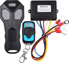 Riyitauto Wireless Winch Remote Control Black-dump trailer wireless remote  picture