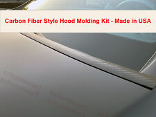 1pc Flexible CARBON FIBER Hood Trim Molding Kit - For Chrysler 2010-2023 vehicle picture