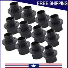 New 12Pcs 33mm M22x1.5 x 19mm Wheel Nuts Sleeve Nuts M22-1.5x19mm Skirt Flange picture
