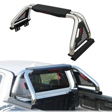 SYHVU Universal Stainless Steel Truck Bed Roll Bars for Full Size Pickup Truck picture