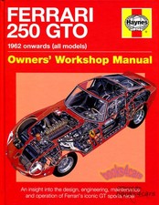 FERRARI 250 GTO HAYNES MANUAL BOOK OWNERS WORKSHOP 250GTO HISTORY picture