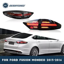 LED Tail Lights For Ford Fusion Mondeo 2013-2020 Dark Smoked Porsche Style 4PCS picture