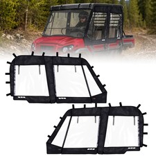 Soft Cab Enclosures Door Roll-up Windows For 2015-2026 Kawasaki Mule Pro FXT/DXT picture