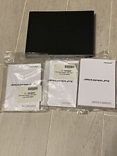 McLaren P1 Owners Manual. IRIS User guide. Service & warranty. Quick guide. picture