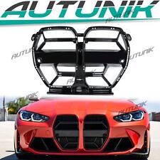 CSL Style Front Grille Gloss Black For BMW G80 M3 G82 G83 M4 2021-2023 2024 picture