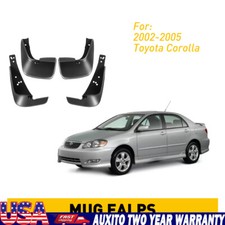 For 2002-05 Toyota Corolla Front Rear Mud Splash Splash Guards Flaps Accessories picture