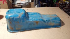 1955-1962 Chevy 235, 261 oil pan Chevrolet, good, straight no rust minor denting picture