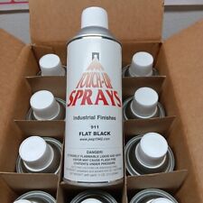 Gillespie Military Spray Paint 911 Flat Black. WWII to Present 3 & 4 Color Camo. picture