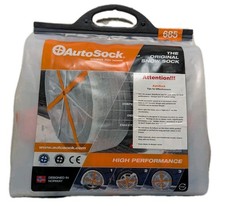 AutoSock 685 Snow Socks Brand New Alternative To Chains Fit 19” 255 MM picture